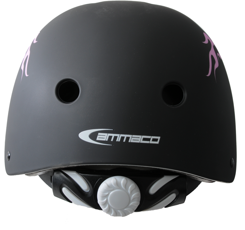 Ammaco ABS Skulls Helmet Black 53-55cm-4