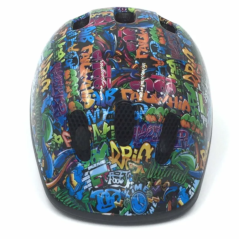 Graffiti Kids Bike Helmet 48-52cm-3