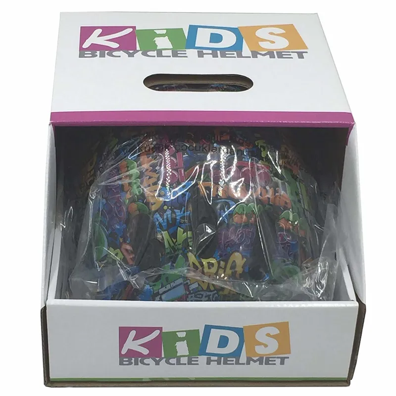 Graffiti Kids Bike Helmet 48-52cm-1