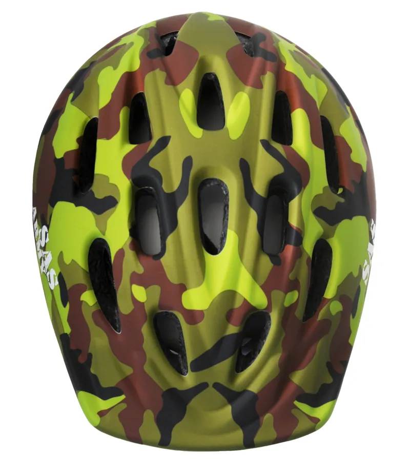 Ammaco SAS Army Camo Helmet 52-56cm Green-5