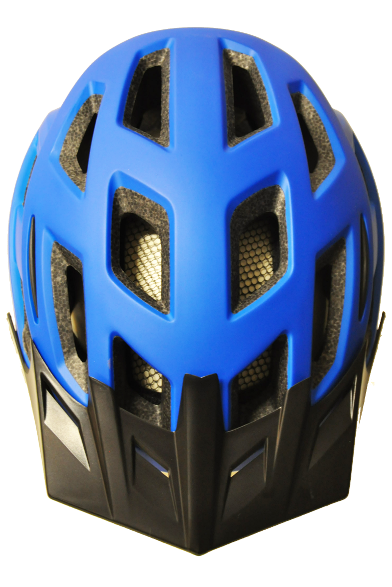 Ammaco MTB Helmet Rear V LED Blue-2