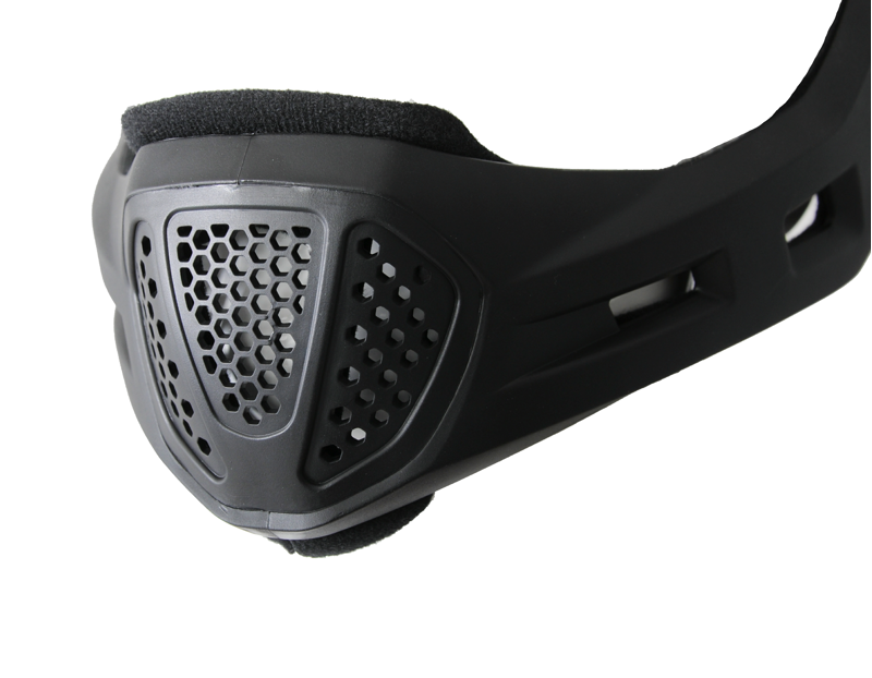 Ammaco Full Face Helmet Black and Green 46-53cm -7