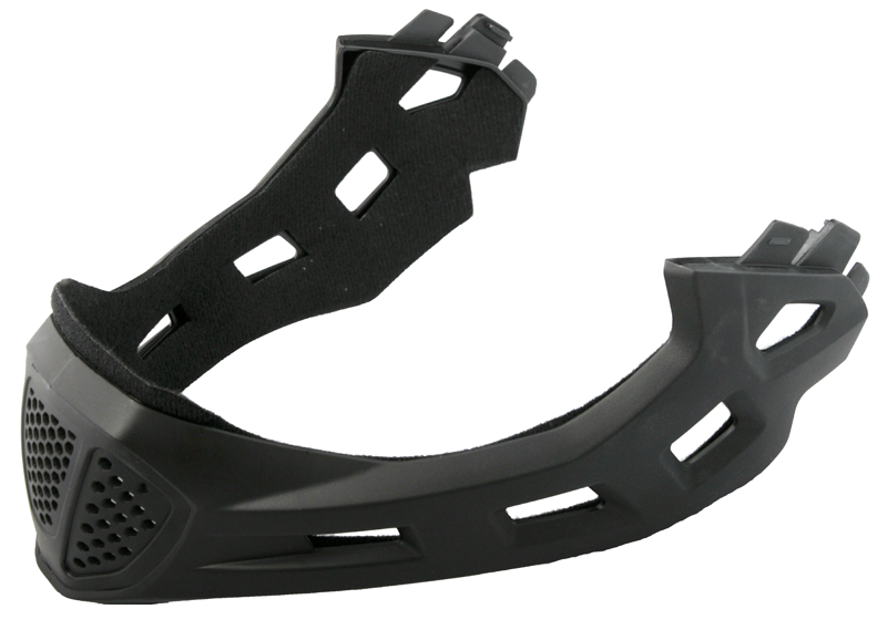 Ammaco Full Face Helmet Black and Green 46-53cm -2