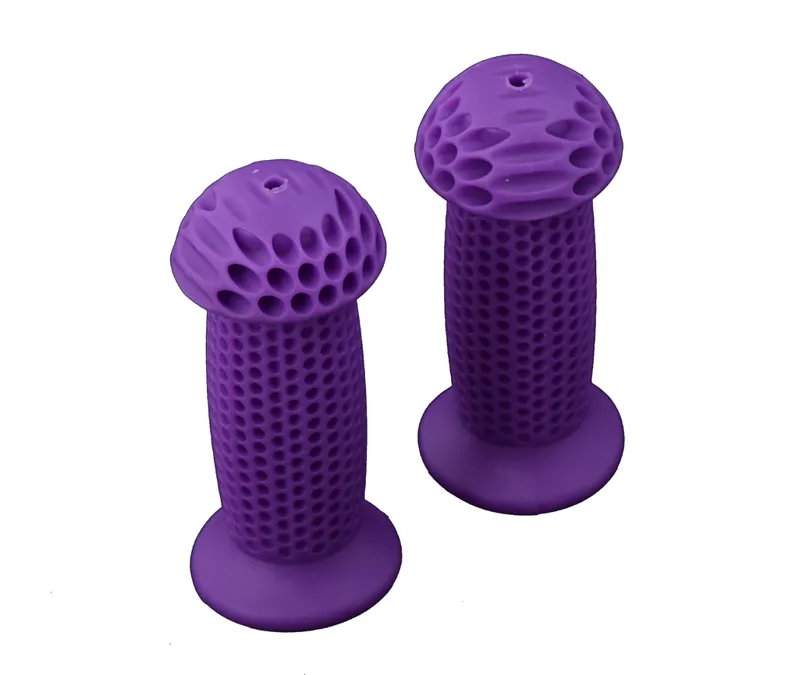 Ammaco Replacement Kids Purple Handlebar Grips-1