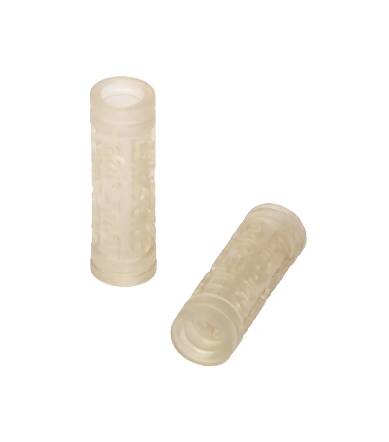 Gripshift Handlebar Grips 100mm Clear-1