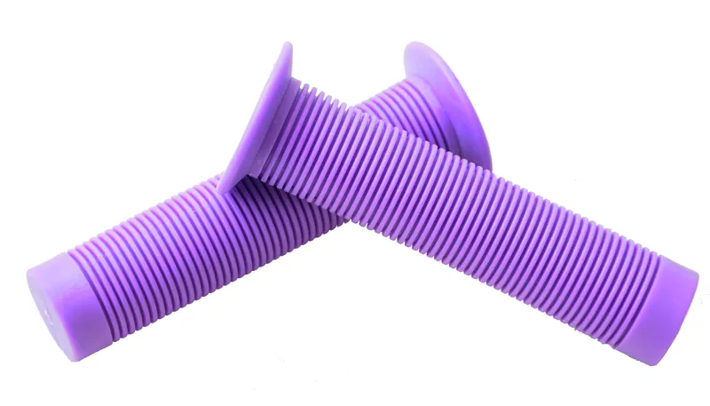 X-Rated Ribbed BMX Grips Purple-3
