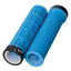 Oxford Waffle Lock On MTB Grips - Blue