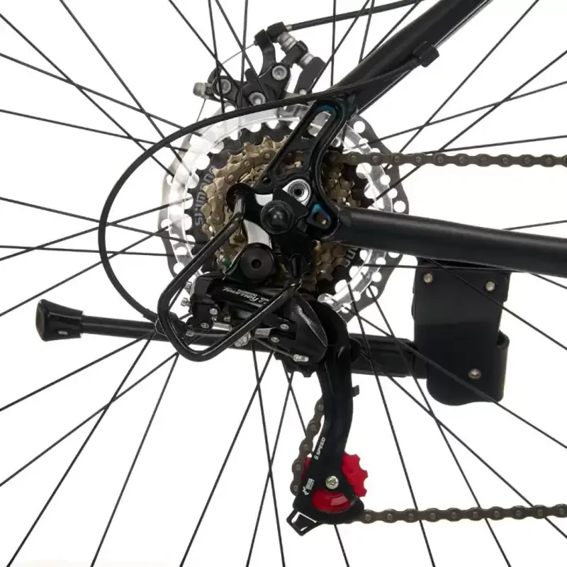 Rockfire Hustle 700c Sport Sports Hybrid Bike Blue-2