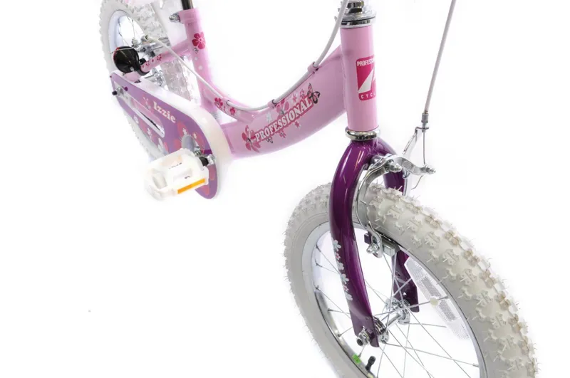 Professional Izzie 16 Inch Wheel Kids Bike Barbie Pink-2