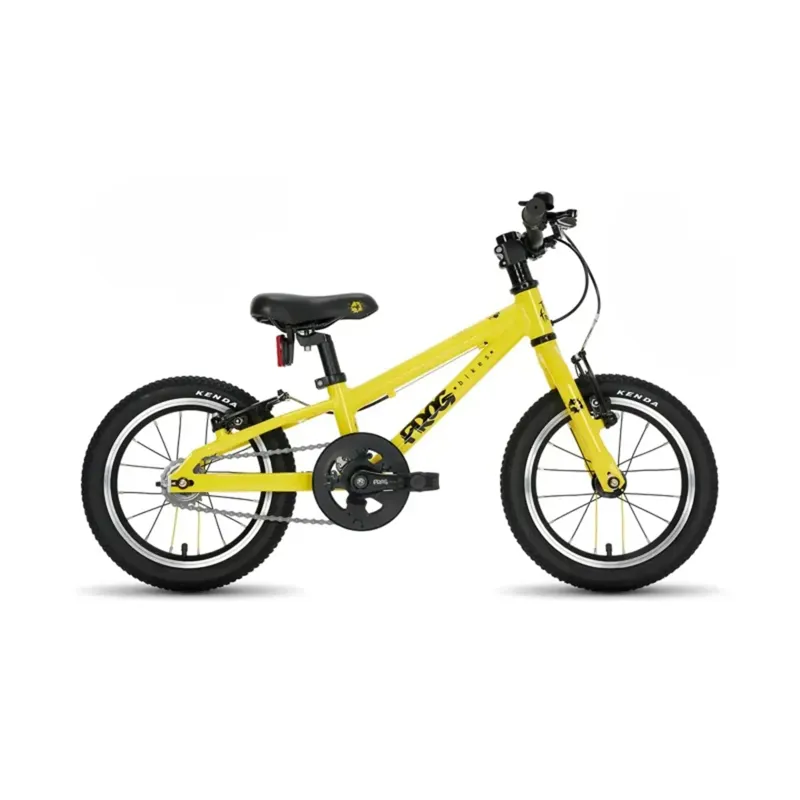 Pre Loved Frog 40 14 Inch Wheel Kids Bike Yellow