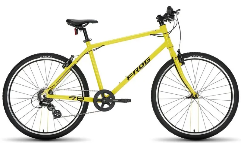 Pre Loved Frog 78 26 Inch Wheel Junior Bike Yellow