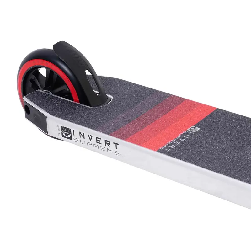 Invert Supreme 2-8-13 Stunt Scooter Raw Black/Red-2