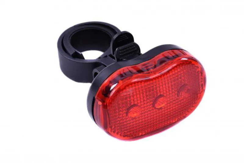 Ammaco Red 3 LED Rear Bicycle Light