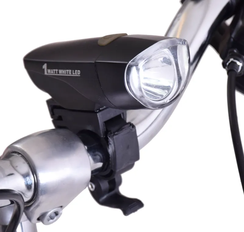 Ammaco 2 Bulb LED Front Rear Lights Set-1