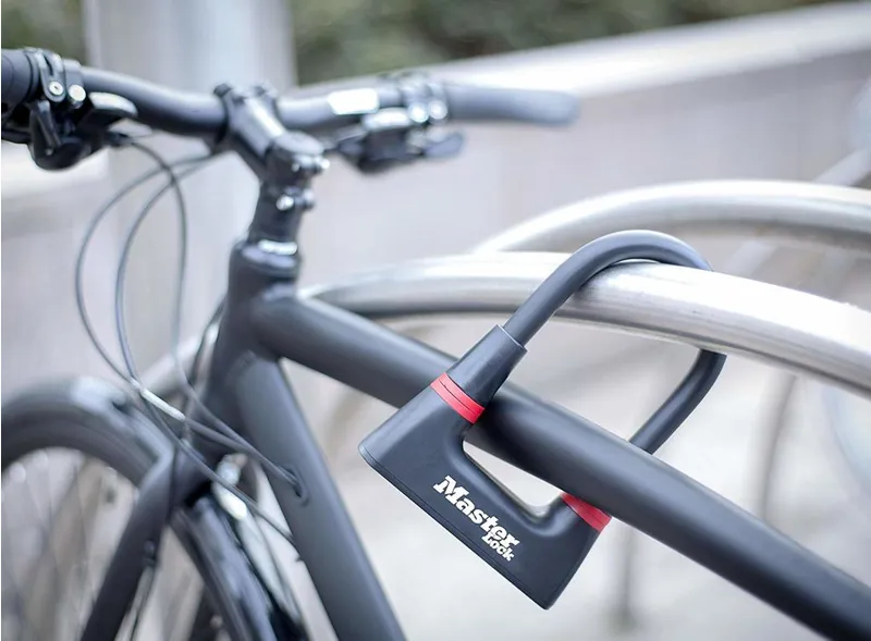 MasterLock Mini D-Lock Gold Secure 80mm x 150mm-1