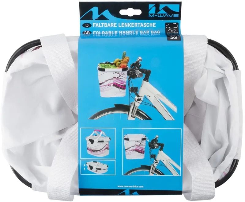 M-Wave Utrecht Foldable Basket 20L-3