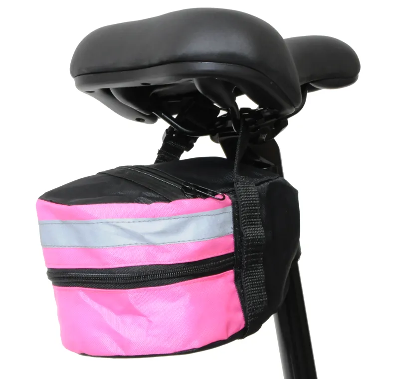 Essentials Saddle Stash Bag Pink-1