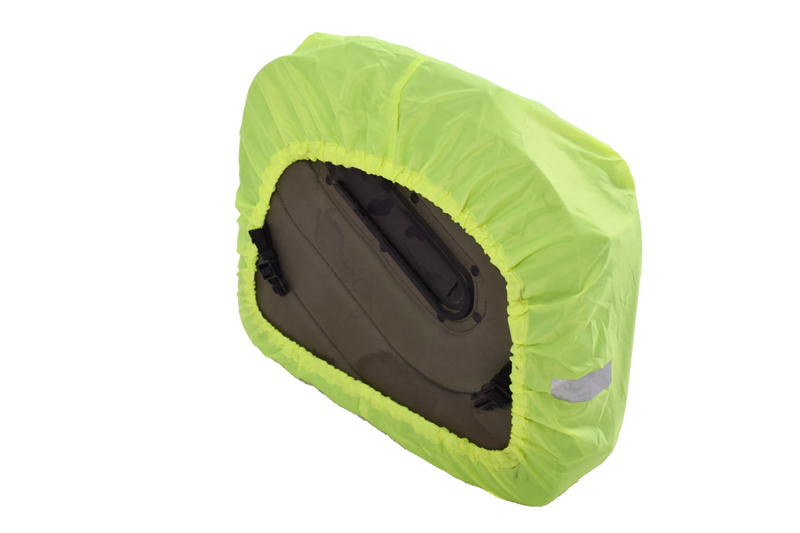 Oxford Reflective HI-Viz Yellow Bag Rain Cover-2