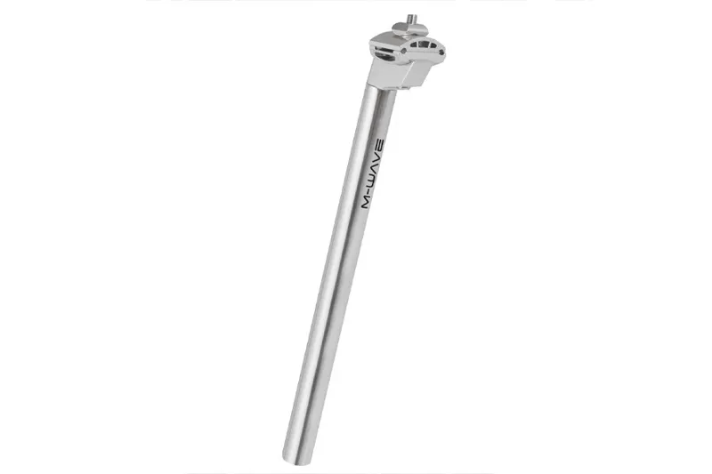M-Wave 25.4mm Seatpost Chrome Silver
