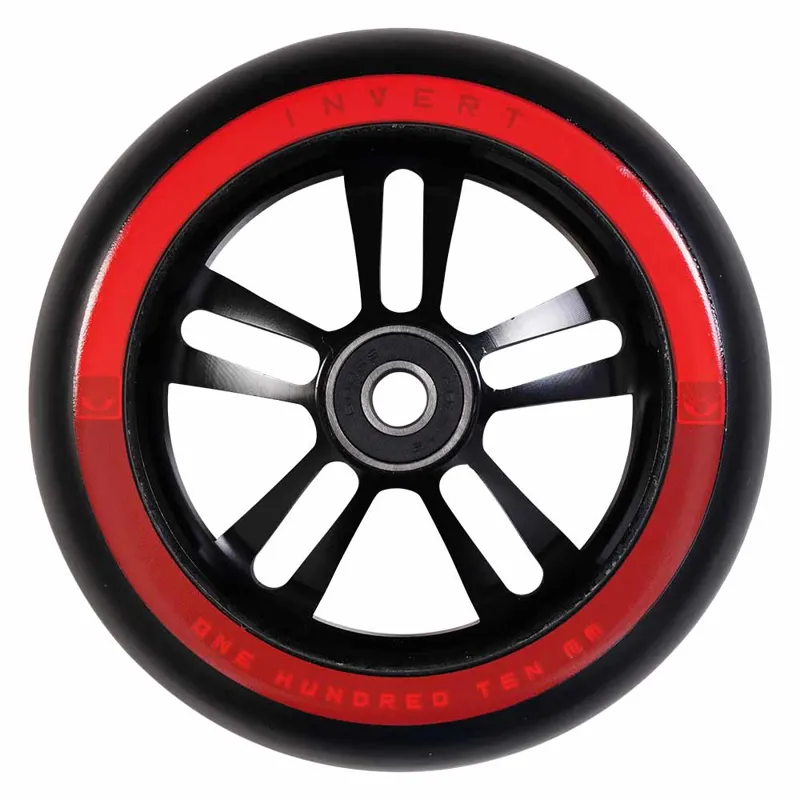 Invert Supreme 2-8-13 Stunt Scooter Raw Black/Red-1
