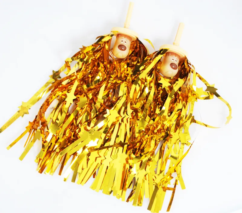 Magic Roundabout Bicycle Streamers Gold-2