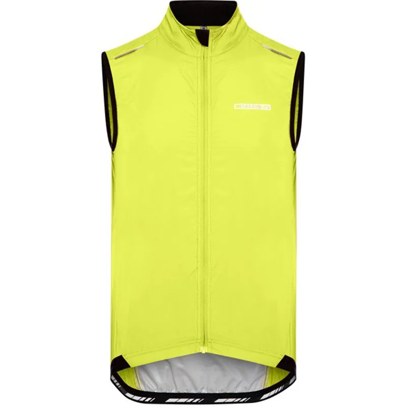 Madison Sportive Mens Gilet in Yellow
