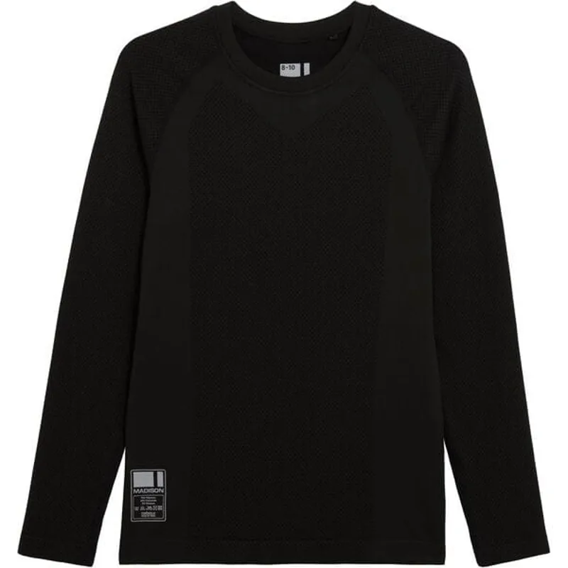 Isoler mesh women's long sleeve baselayer black-1