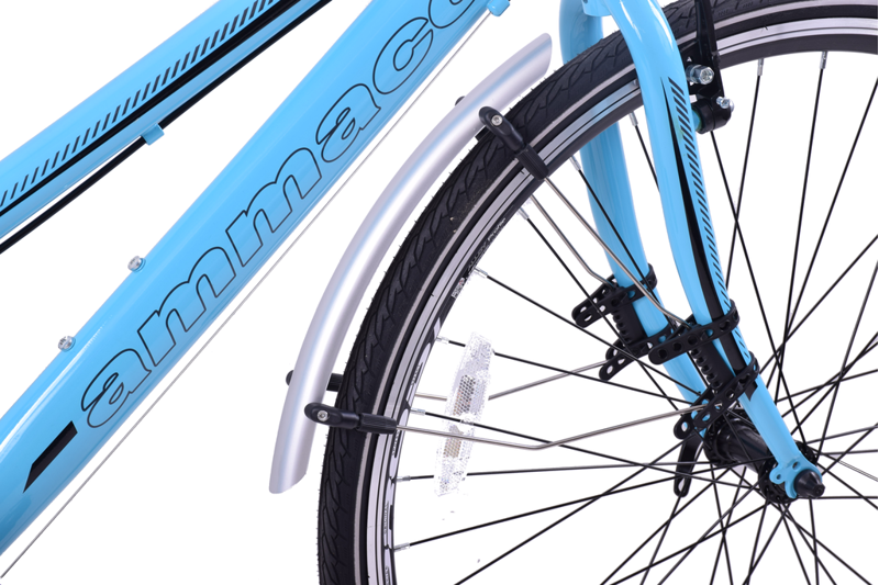 Claud Butler 700 x 25c Mudguards Silver-5