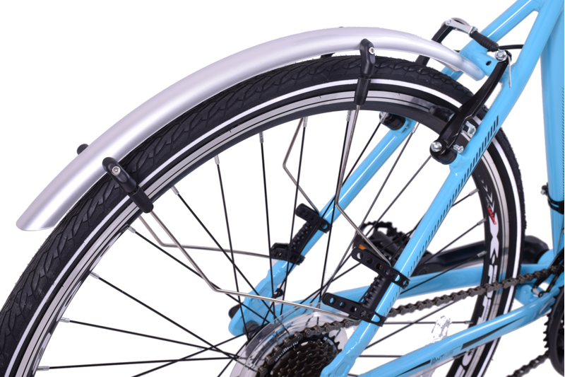 Claud Butler 700 x 25c Mudguards Silver-4