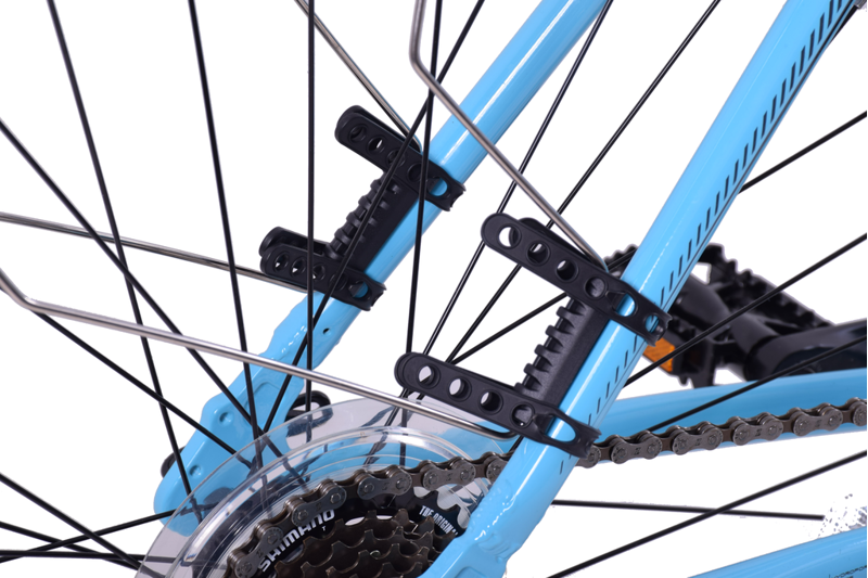 Claud Butler 700 x 25c Mudguards Silver-2