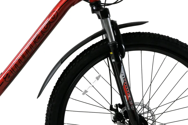 Ammaco 26-700c Clip On Mudguards Black-4