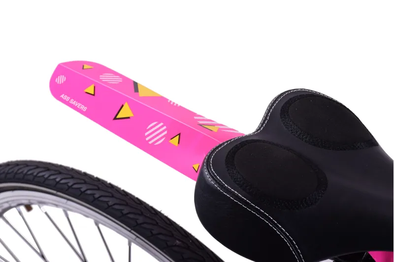 Raleigh Ass Savers Clip On Rear Mudguard Pink-1