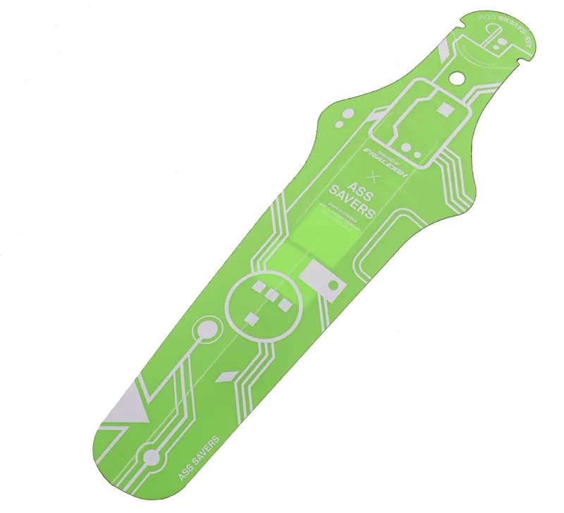 ASS Savers Raleigh Clip On Rear Mudguard Green