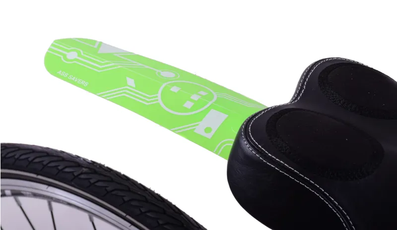 ASS Savers Raleigh Clip On Rear Mudguard Green-2