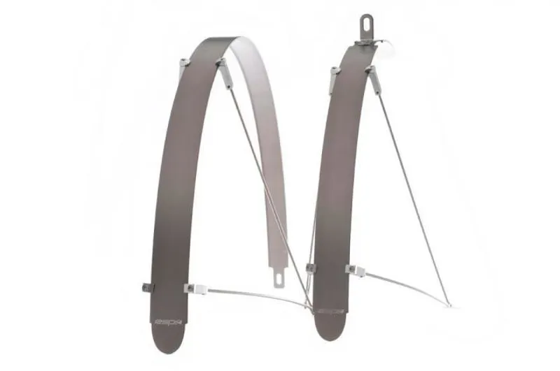 RSP Raceplate Alloy Mudguards Silver