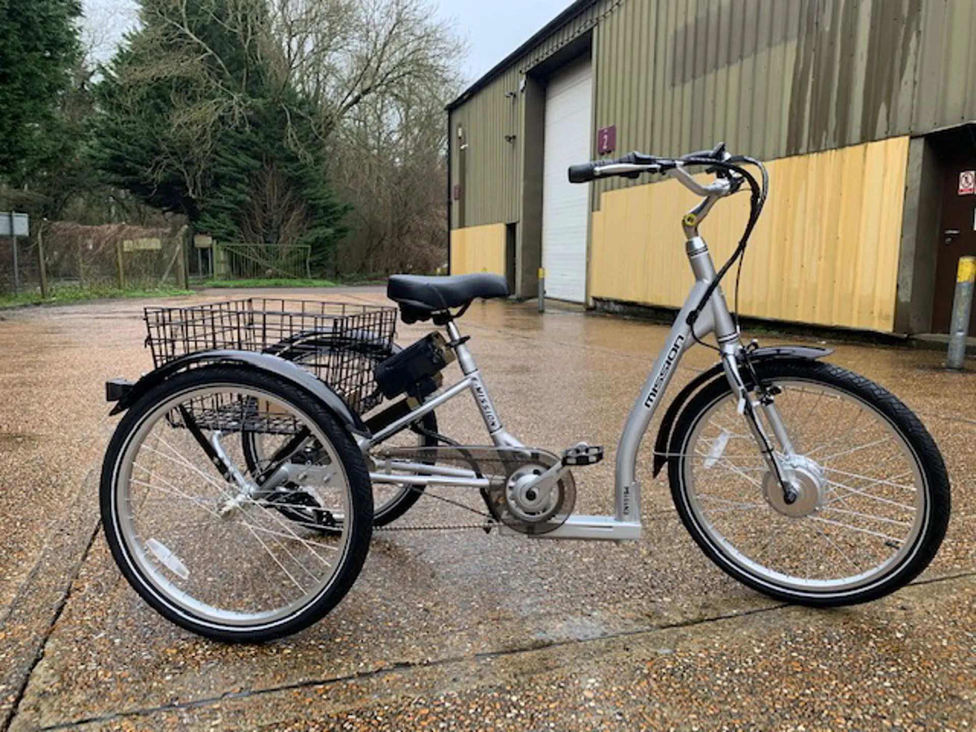 Mission EMission Electric Adult Tricycle Silver