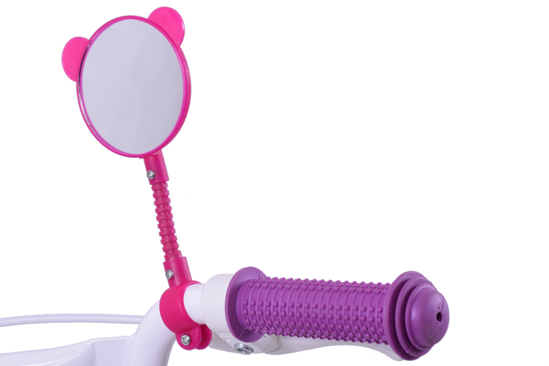 Ammaco Girls Pink Handlebar Mirror-1
