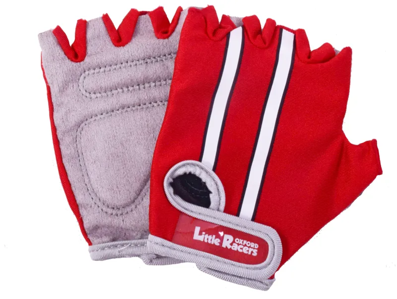 Oxford Little Racers Fingerless Mitts Red-2