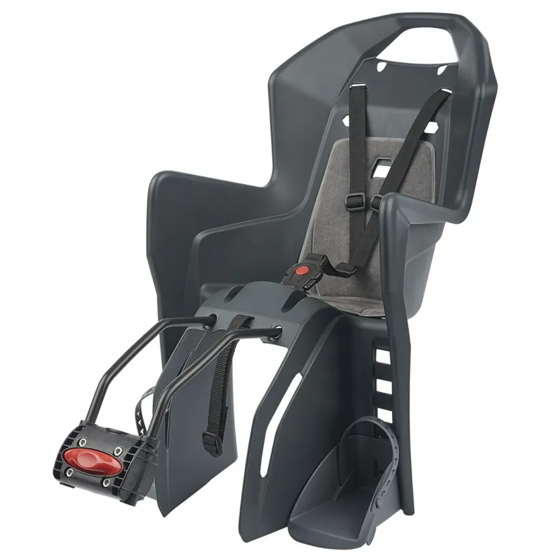 Polisport Koolah FF Rear Child Seat Dark Grey/Silver