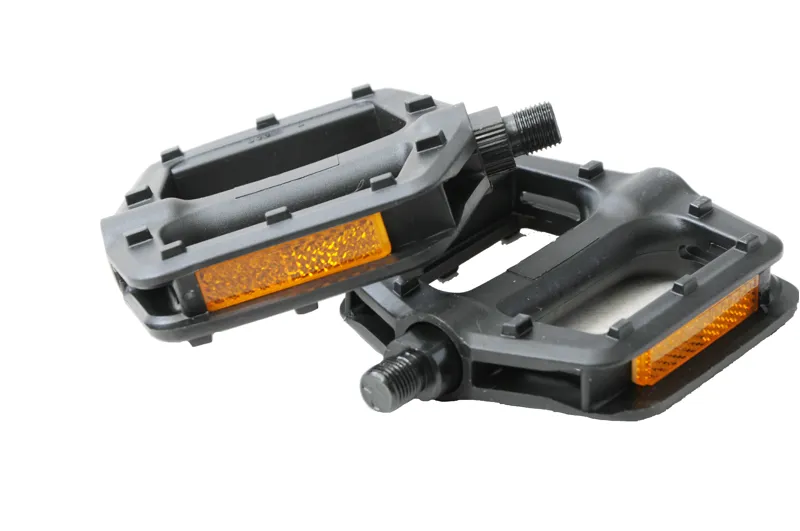 X-Rated 9/16 Platform Pedals Black-2