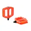 X-Rated BMX Platform Pedals 1/2 Orange