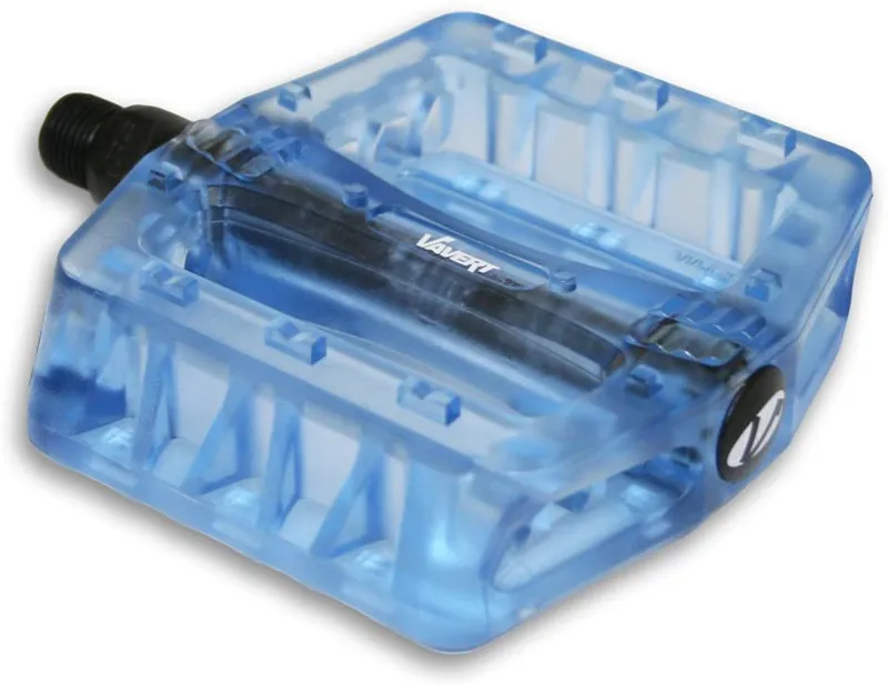 Vavert Platform Pedal 9/16 Clear Blue