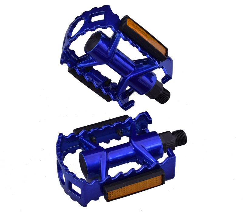 Ammaco Replacement Alloy 9/16 Pedals Blue-1