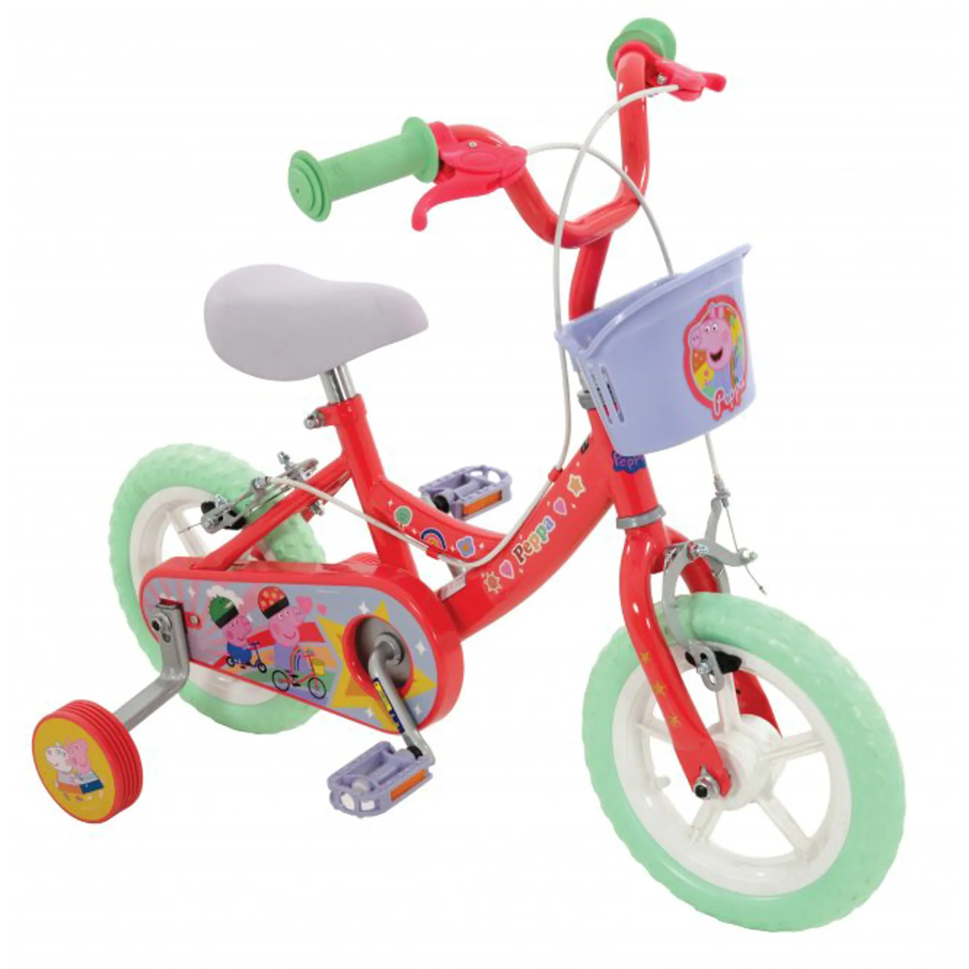 Peppa Pig 12 Inch Wheel Kids Bike Pink