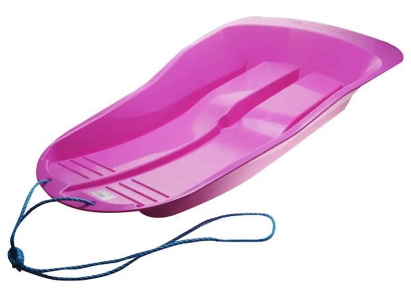 Delta Plastic Toboggan Sledge Pink