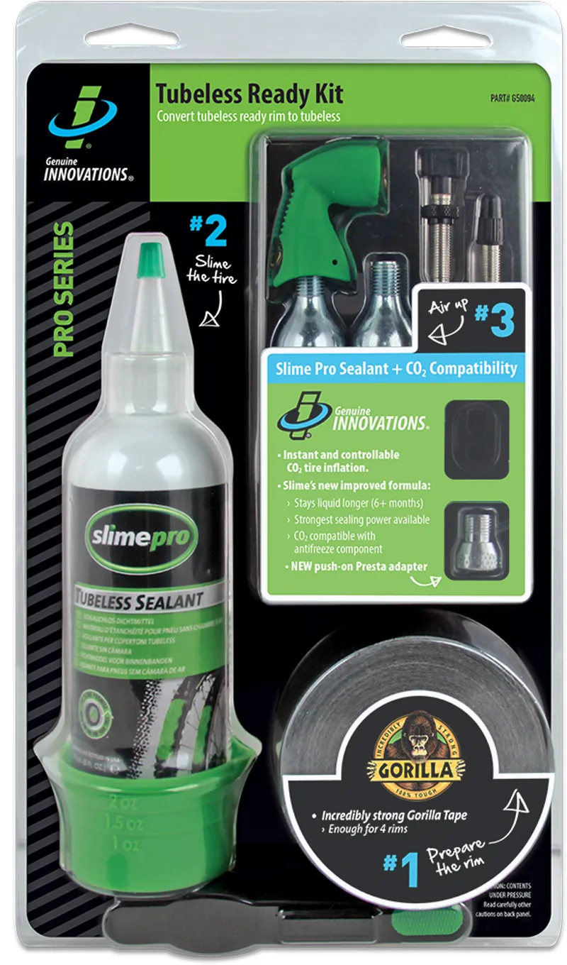 Slime Tubeless Ready CO2 Puncture Repair Kit-3