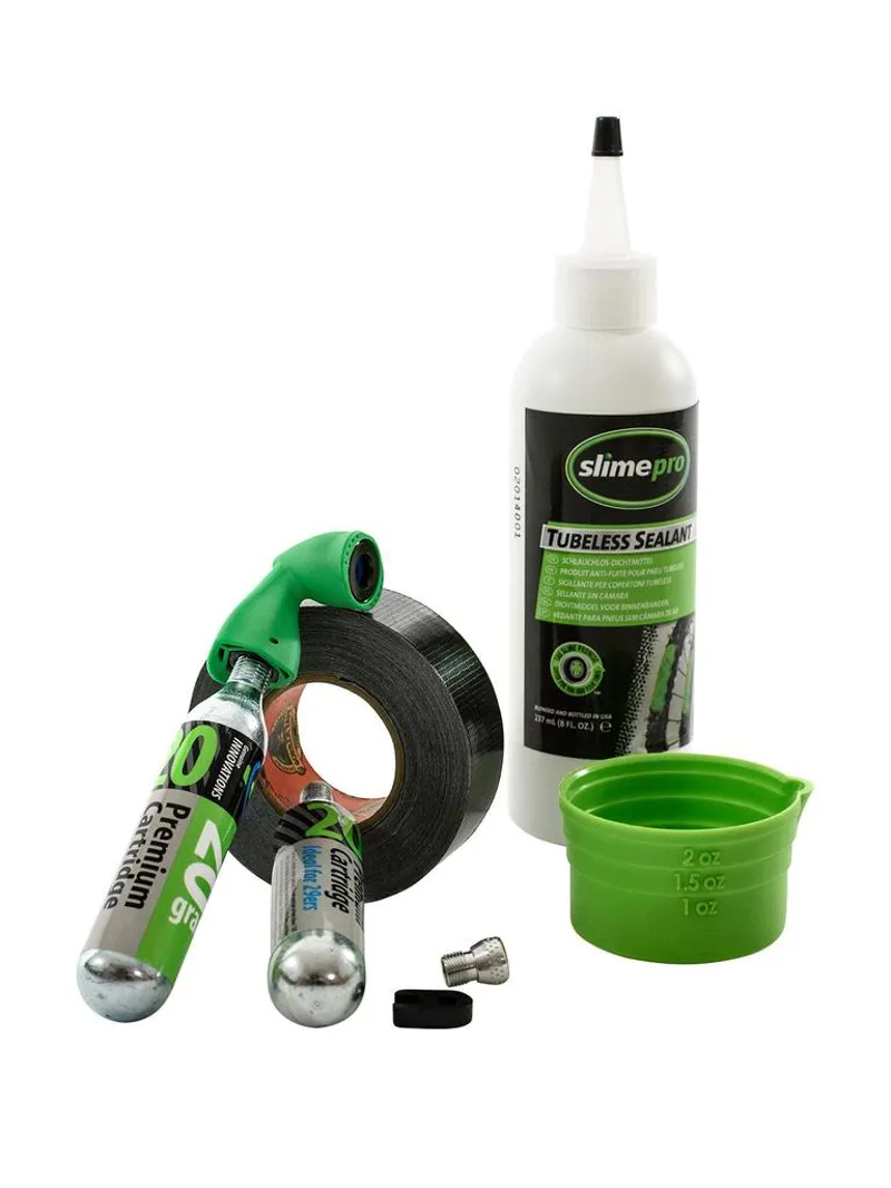 Slime Tubeless Ready CO2 Puncture Repair Kit-2