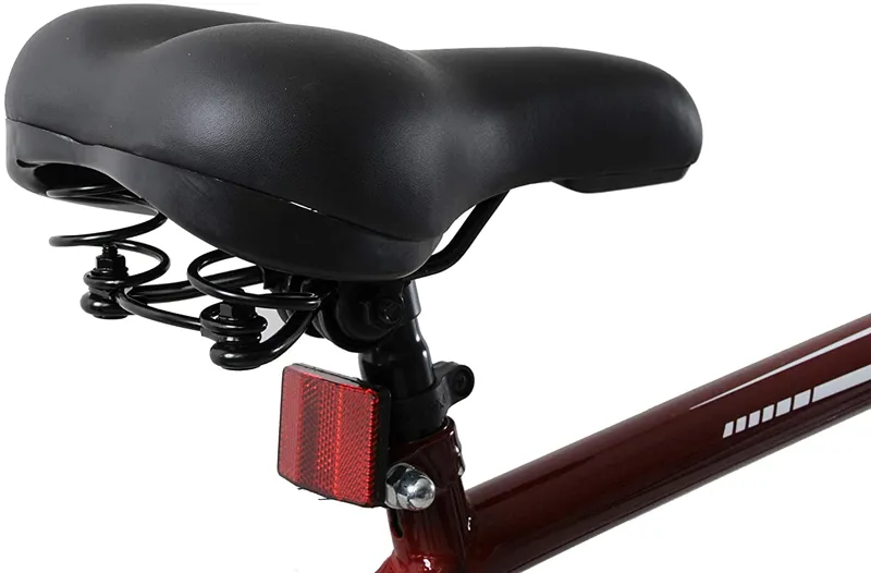 Professional Metropolitan 700c Commuter Hybrid Bike Maroon-5