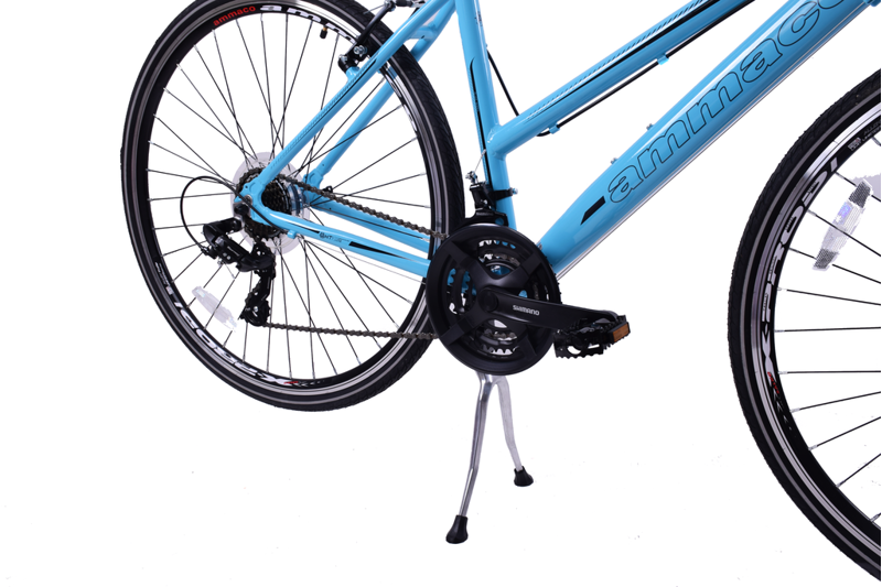 Ammaco Double Kickstand 26-700C Wheel Alloy Silver-2