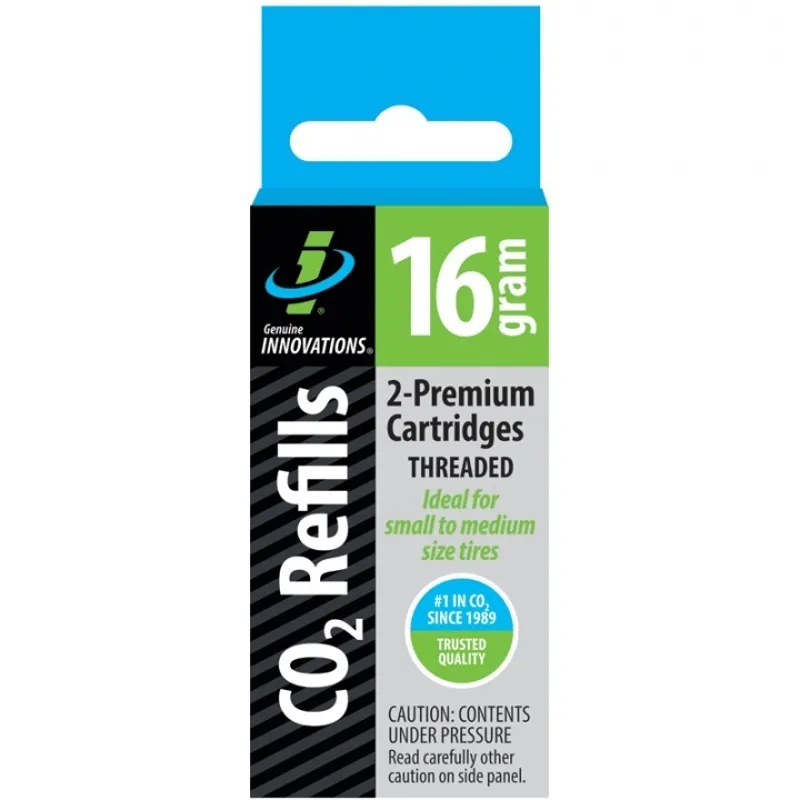 Genuine Innovations 16g CO2 Cylinder Refills Pair